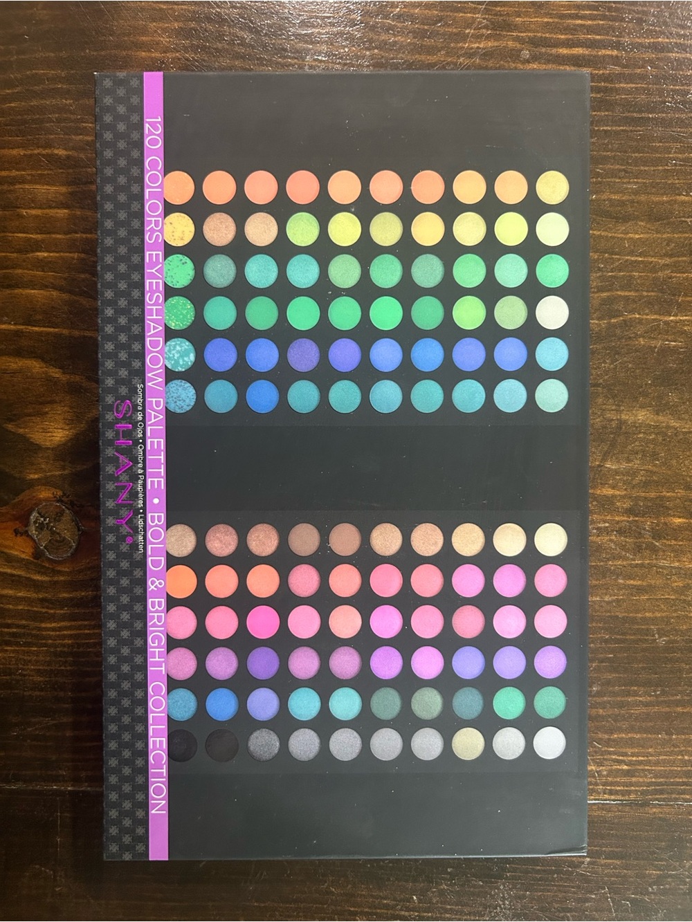 Amazon 120-Color Eyeshadow Palette — Blues, Greens, Pinks, Purples, Oranges